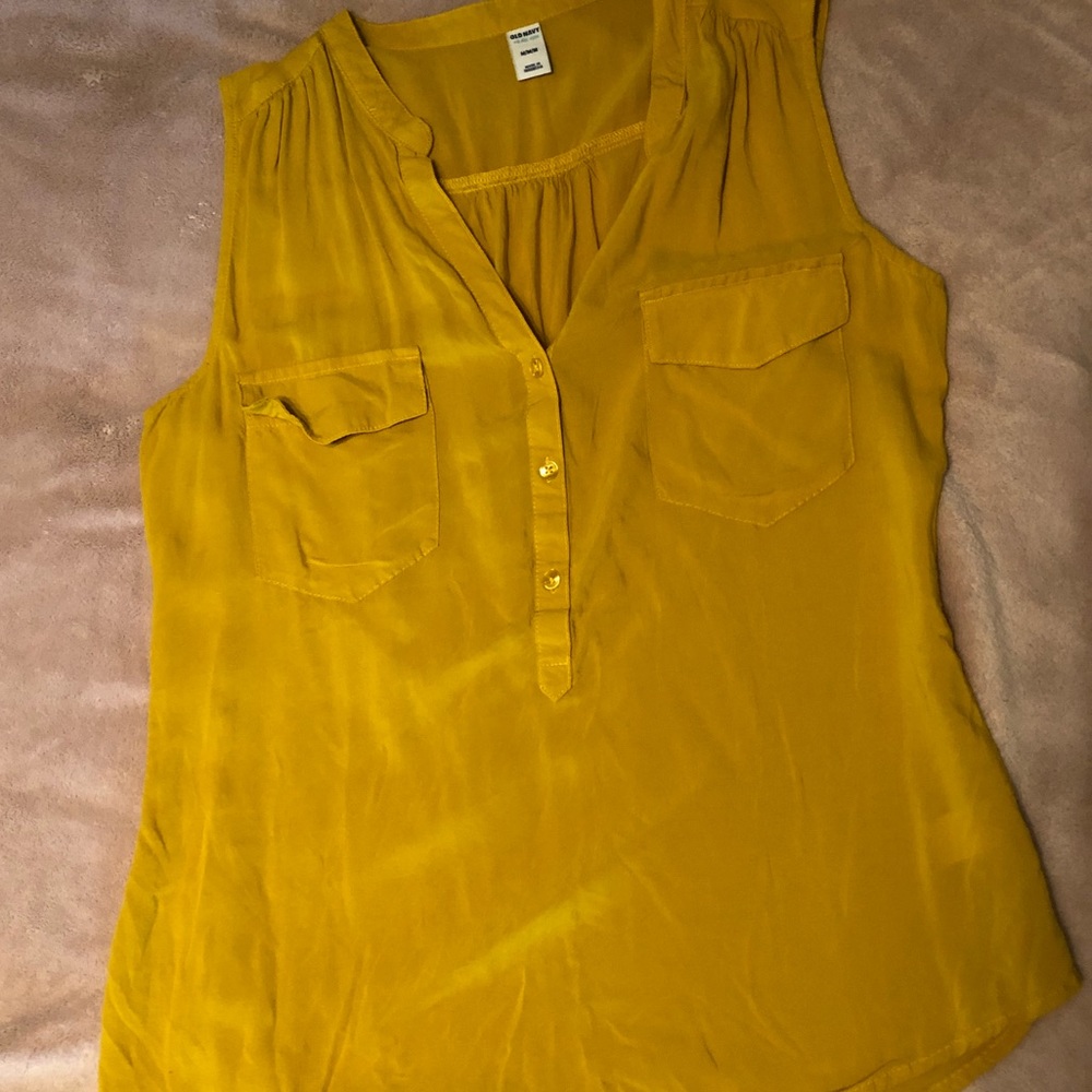 Mustard Old Navy Tank